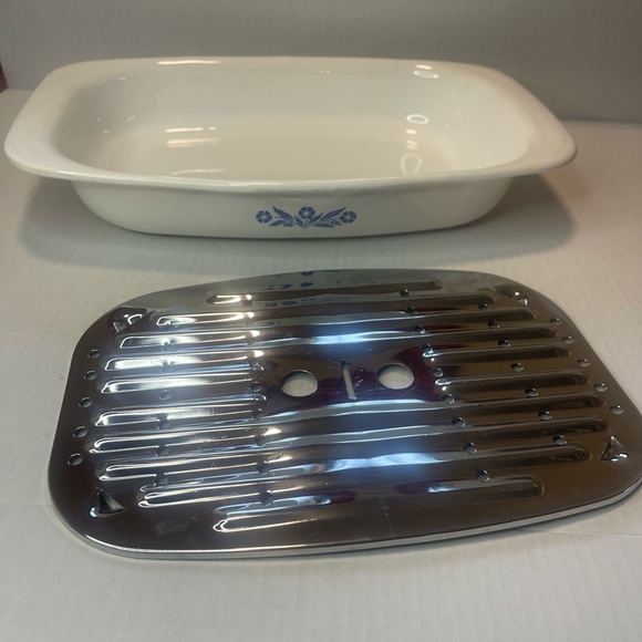 Corningware | Kitchen | Rare Vintage Corningware Blue Cornflower ...